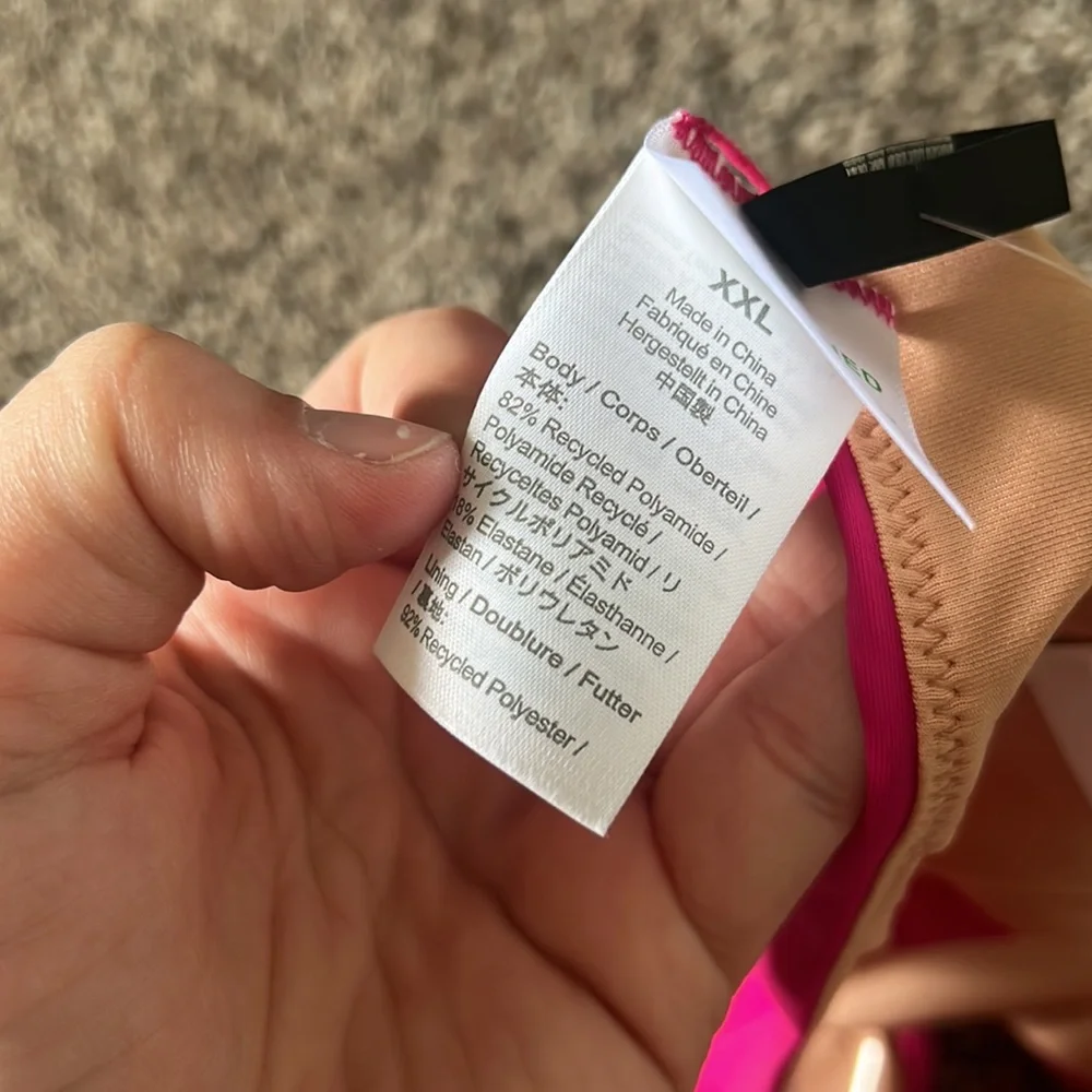 NWT J. Crew Radiant Fuchsia Bikini Swim Bottoms Only XXL